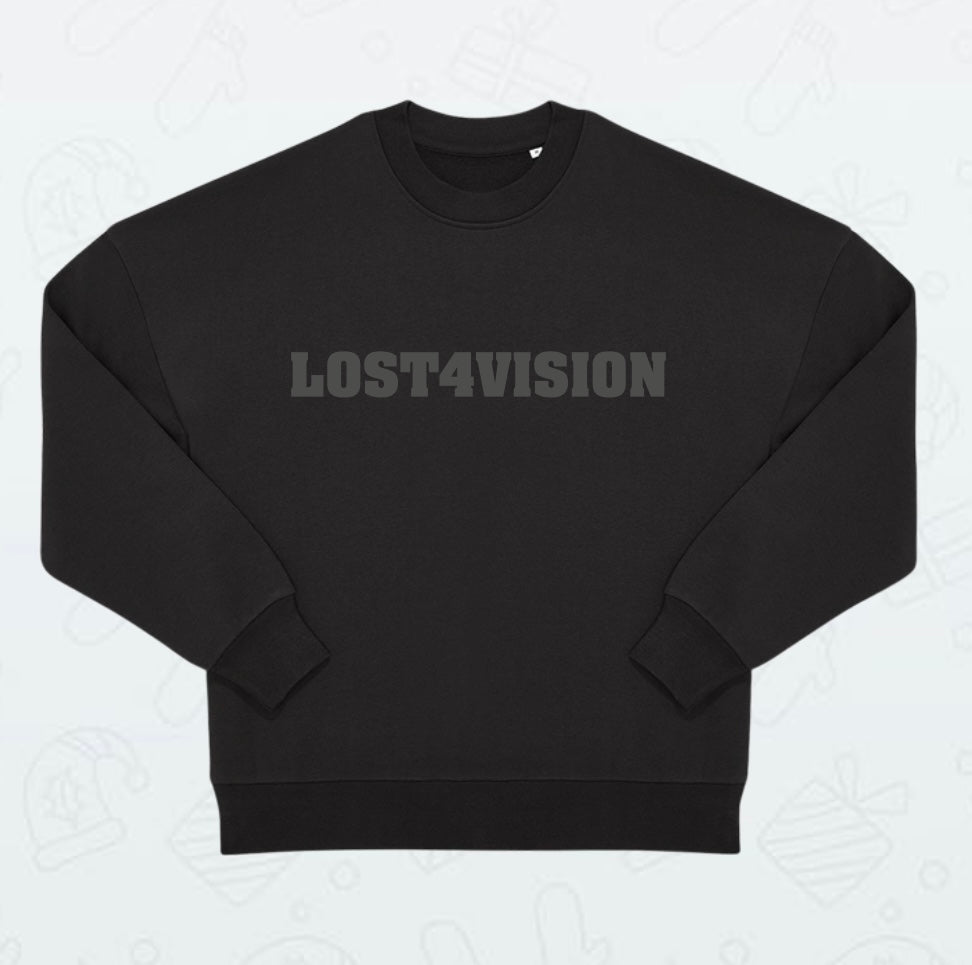 BLACK ESSENTIAL SWEATER