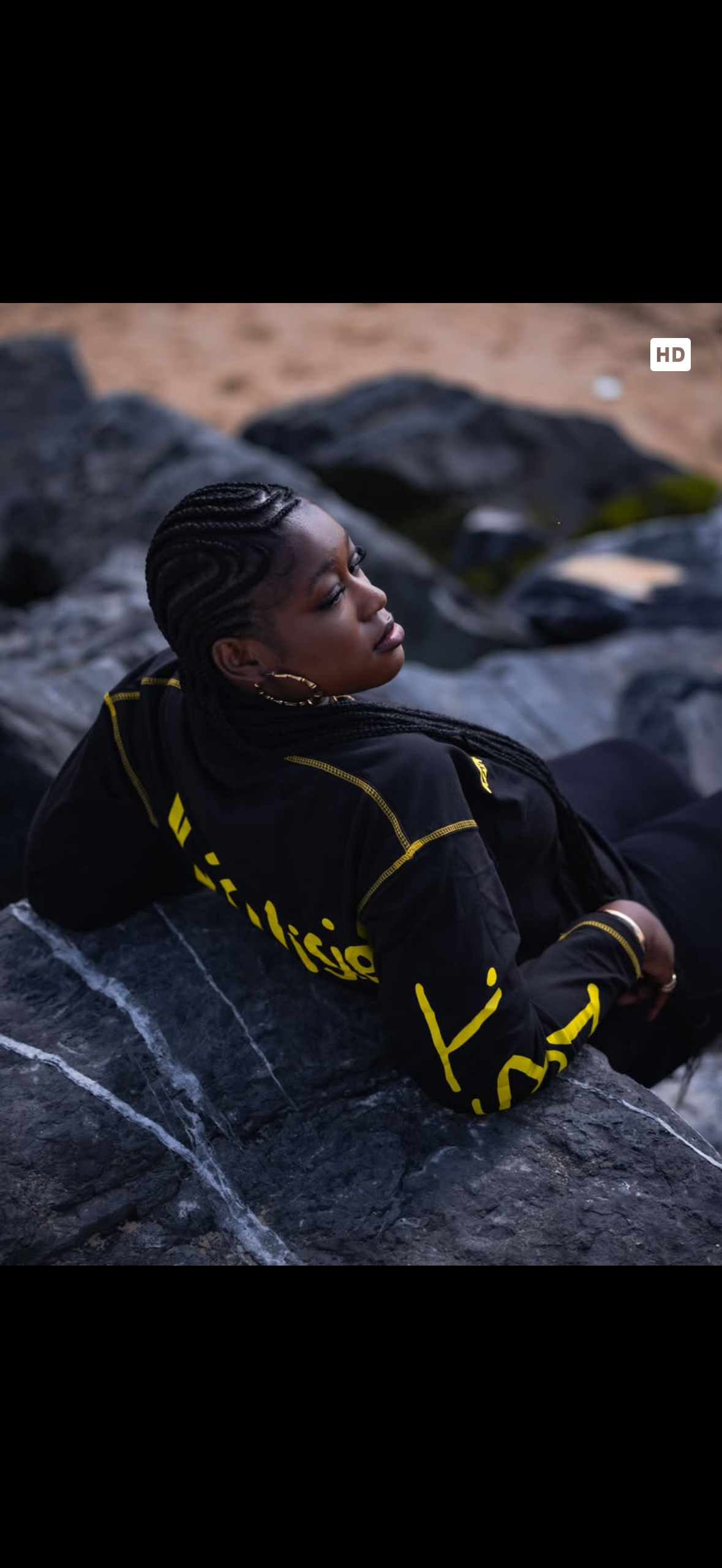 Longsleeve Black/Yellow